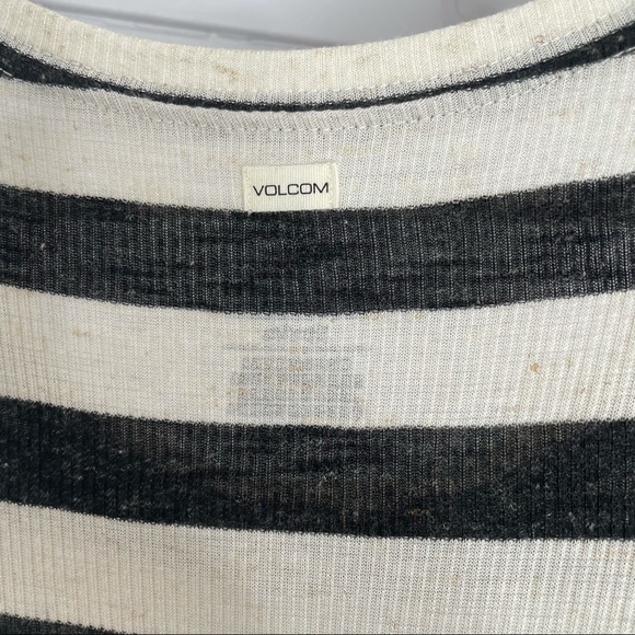 VOLCOM STRIPED TANK DRESS SIZE MEDIUM - Picture 5 of 7